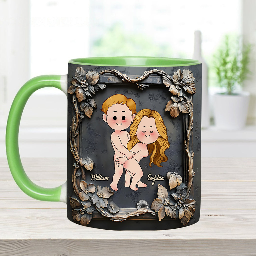 You're Still Hotter Than This Coffee - Personalized Couple Accent Mug