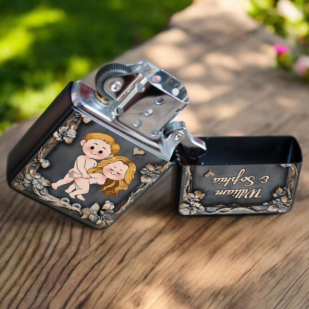You're Still Hotter Than This Flame - Personalized Couple Lighter