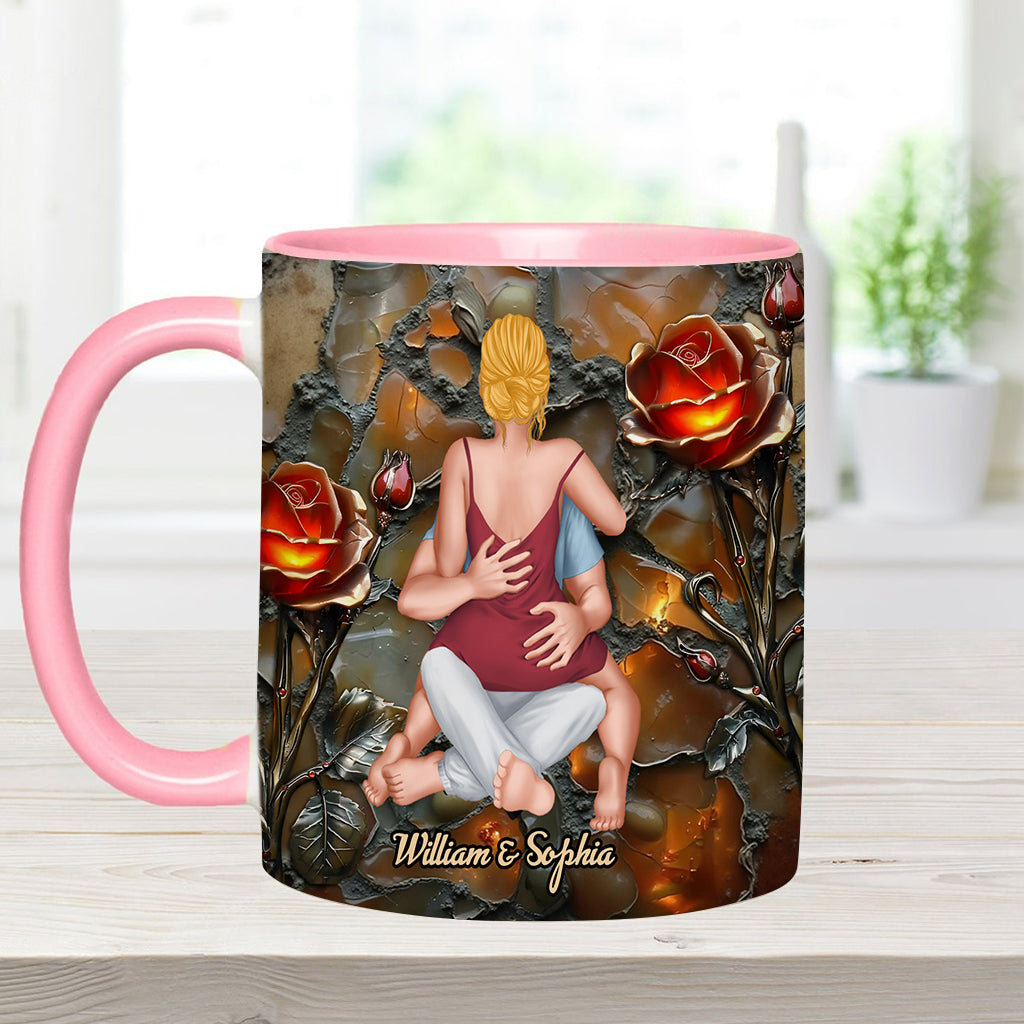 You're Still Hotter Than This Coffee - Personalized Couple Accent Mug