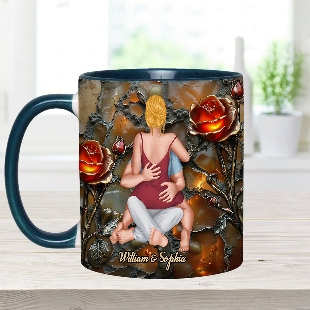 You're Still Hotter Than This Coffee - Personalized Couple Accent Mug