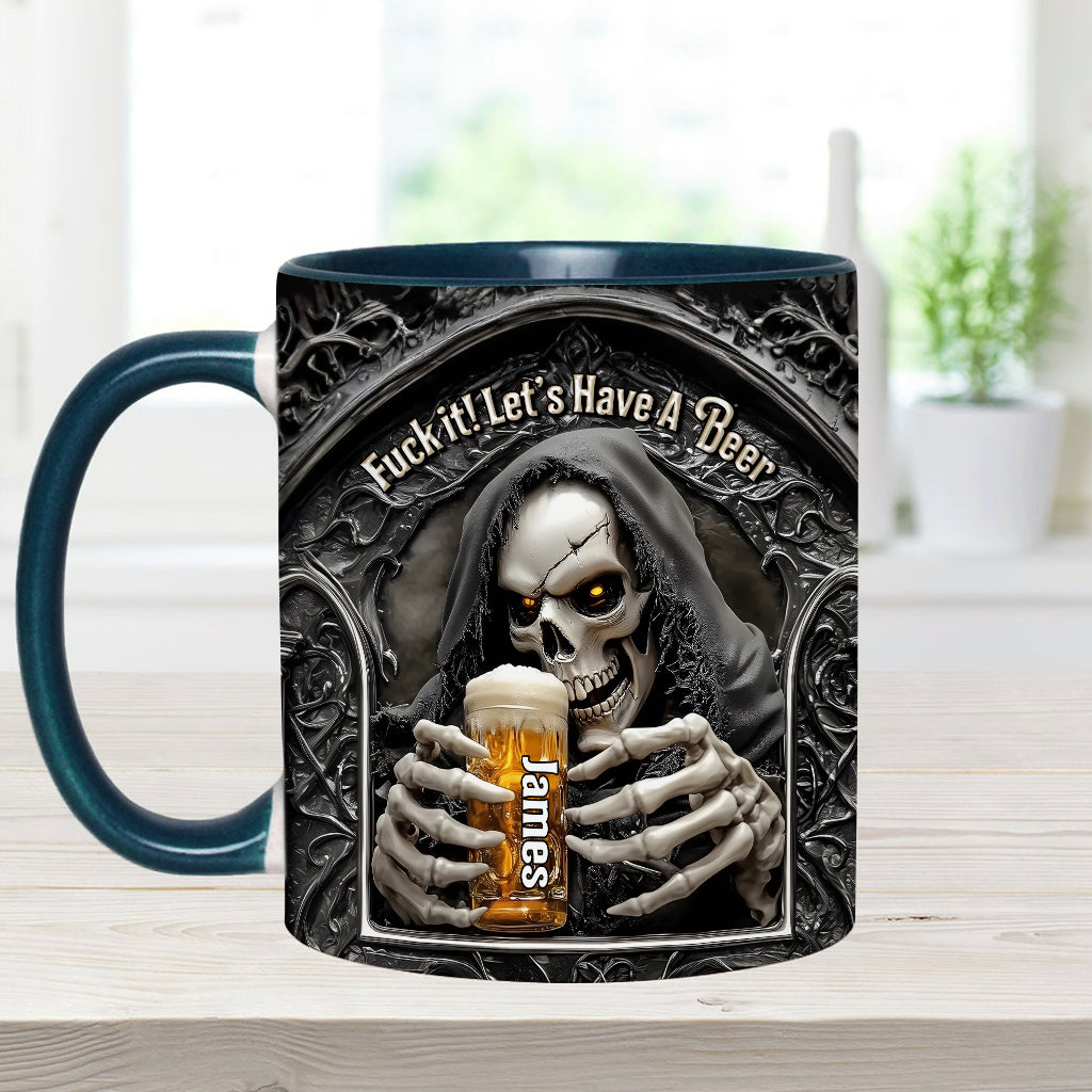 Lass uns ein Bier trinken – personalisierter Bierkrug