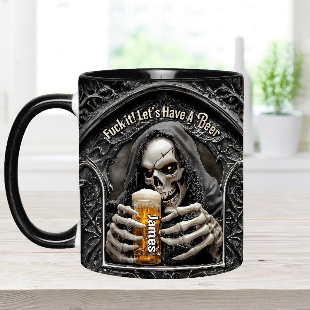 Lass uns ein Bier trinken – personalisierter Bierkrug