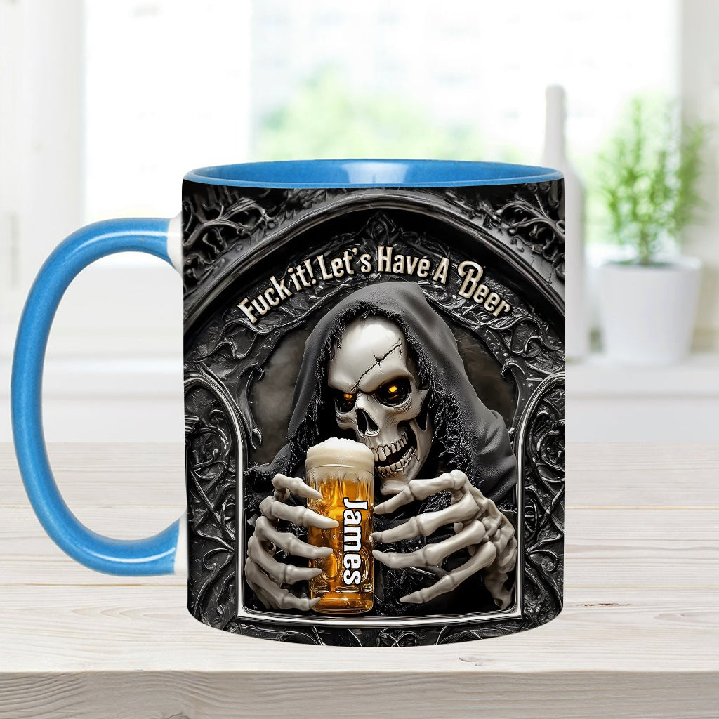 Lass uns ein Bier trinken – personalisierter Bierkrug
