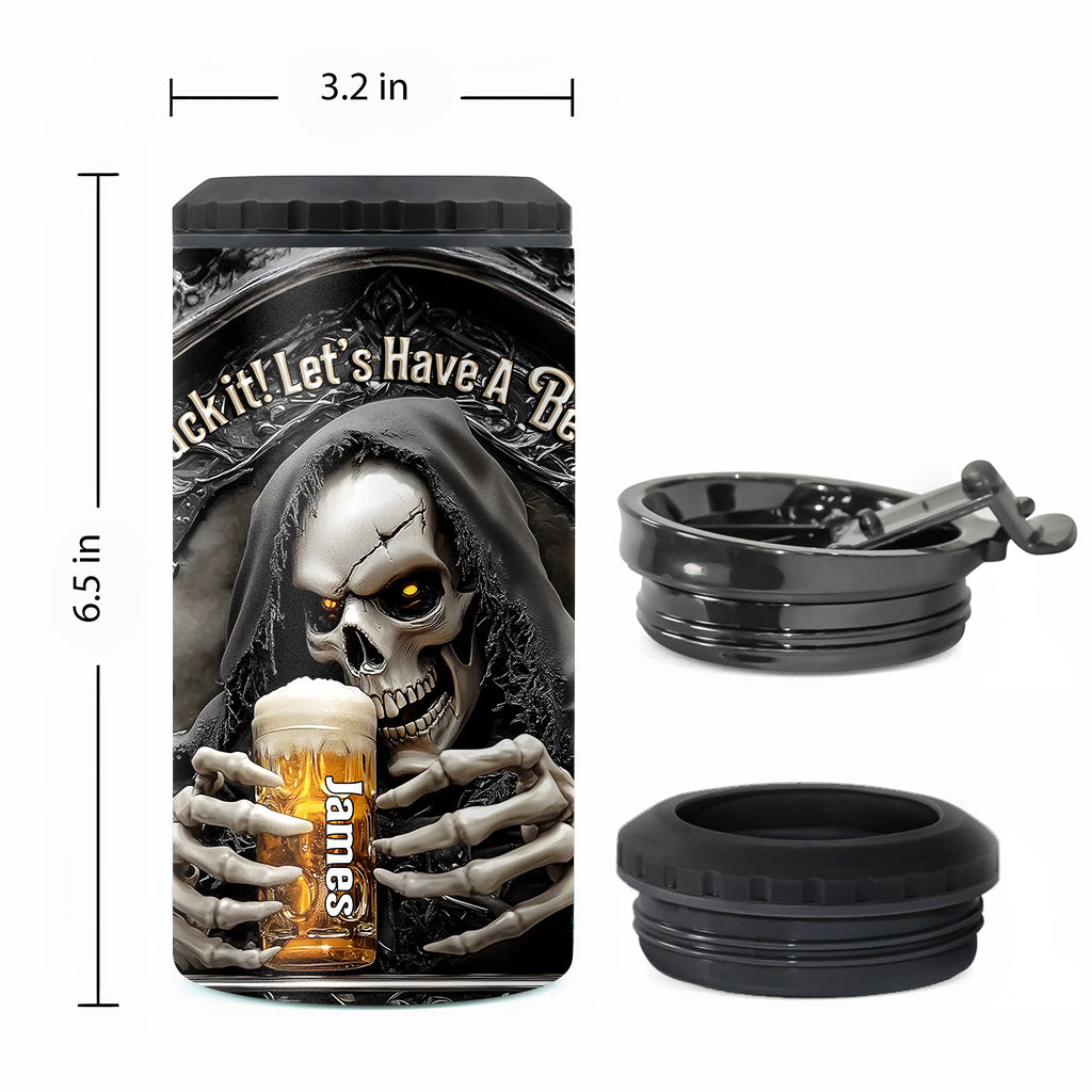 Let's Have A Beer - Personalized Beer Can Cooler