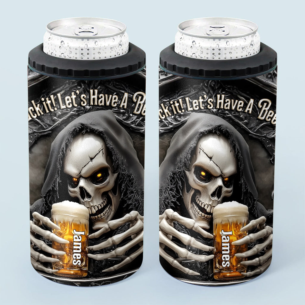 Let's Have A Beer - Personalized Beer Can Cooler