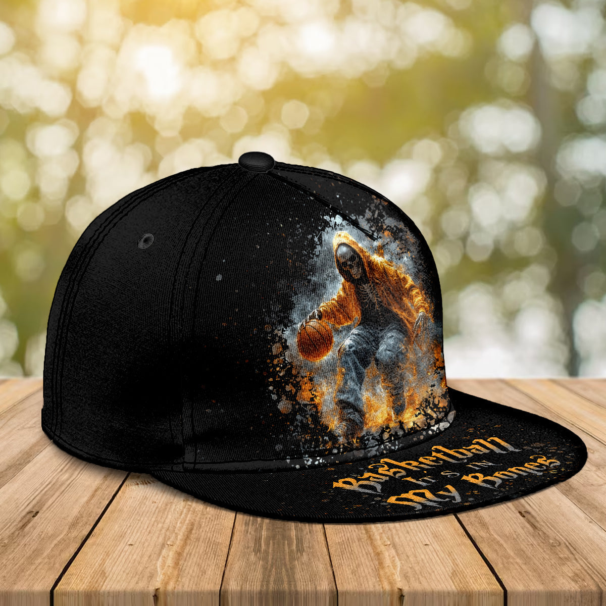 Le basket, c'est dans mon sang - Casquette de basket personnalisée
