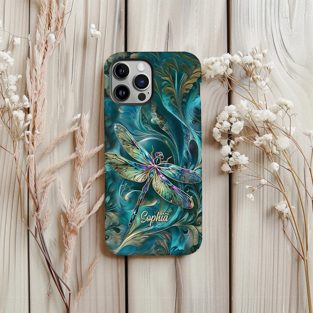 Beautiful Dragonfly - Personalized Dragonfly Full Print Phone Case