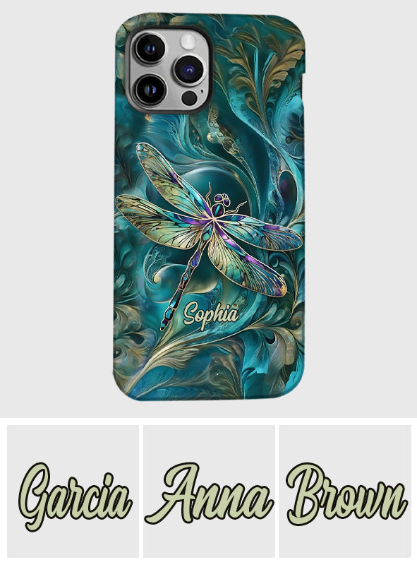 Beautiful Dragonfly - Personalized Dragonfly Full Print Phone Case