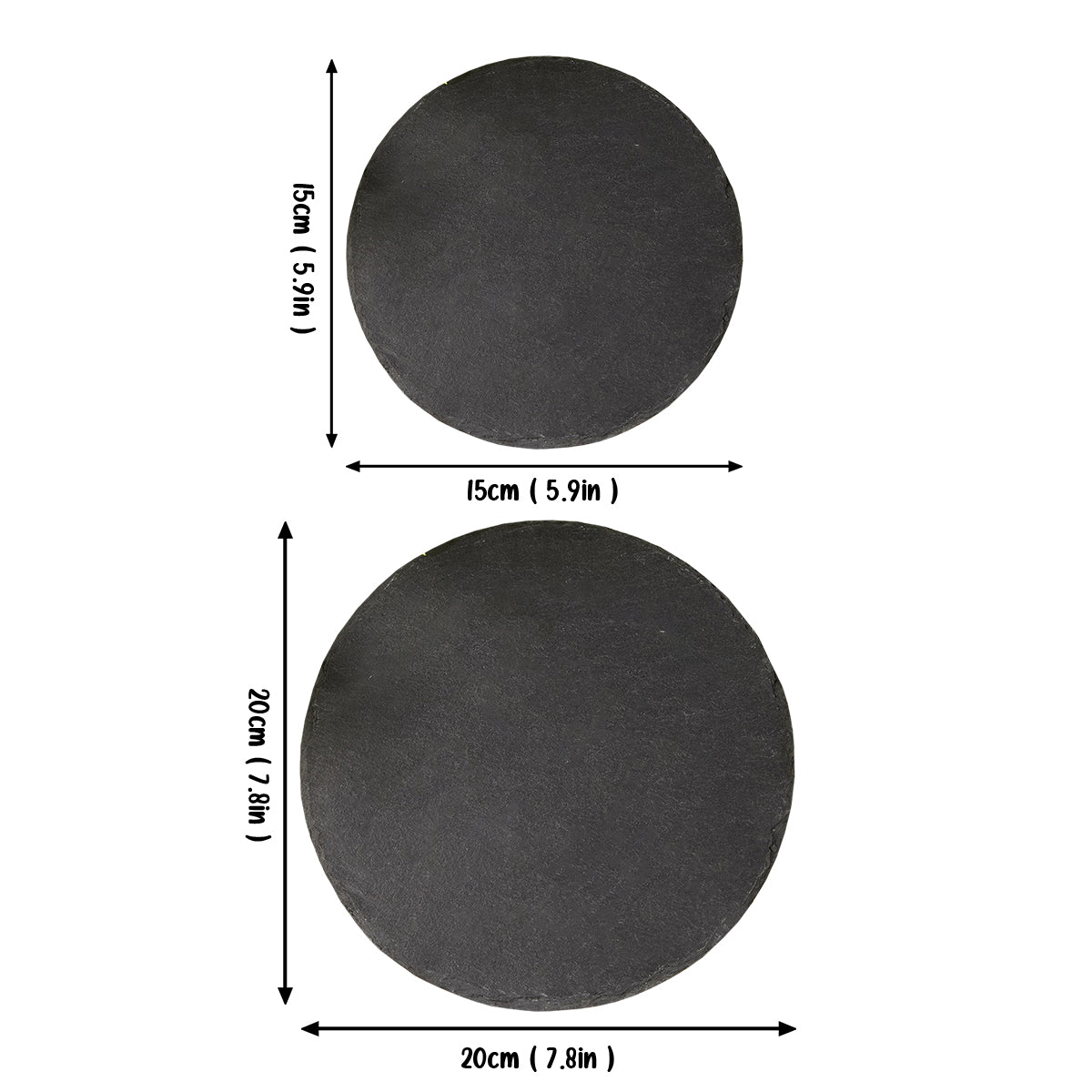 À jamais dans nos cœurs - Pierre ronde personnalisée pour chien