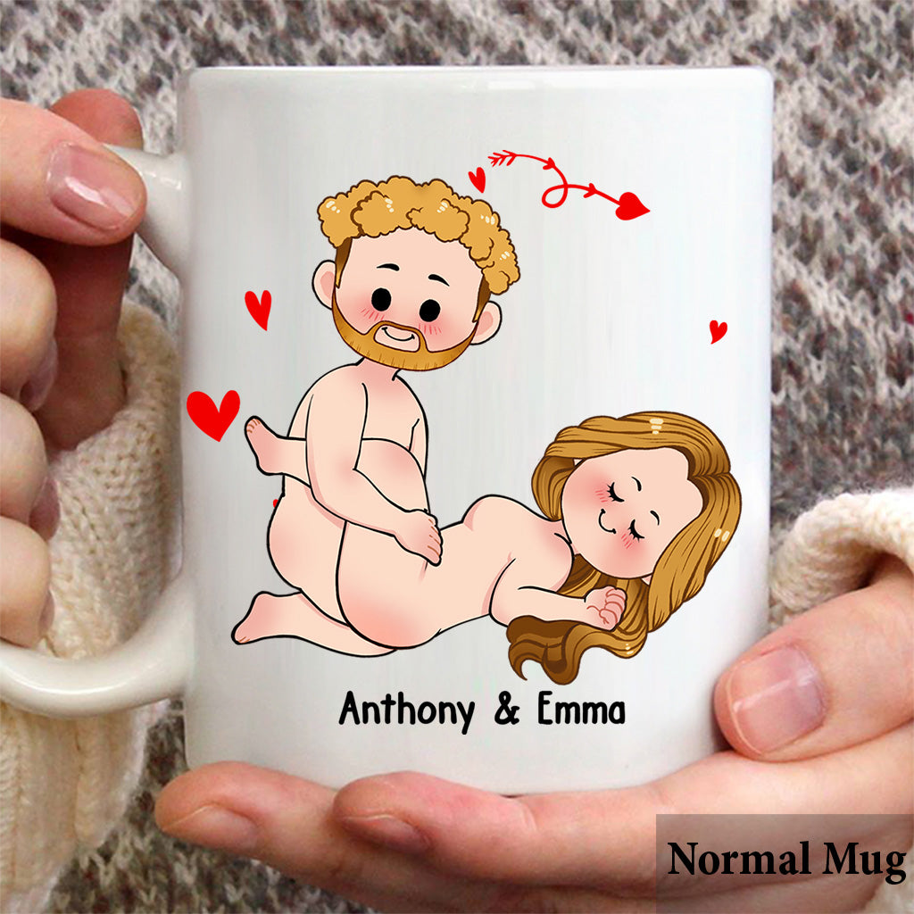 I Just Want You To Be Happy - Couple gift for husband, wife, boyfriend, girlfriend - Personalized Mug