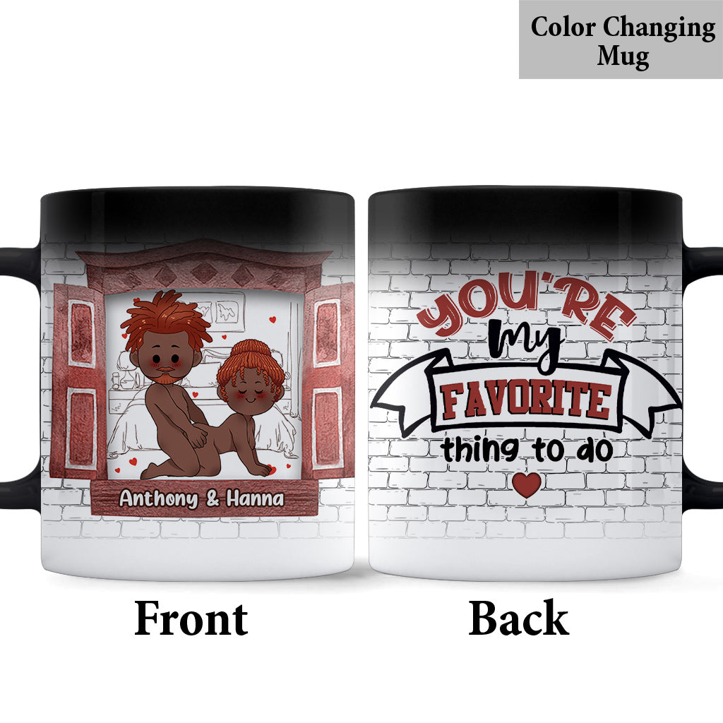 You’re My Favorite - Personalized Couple Mug