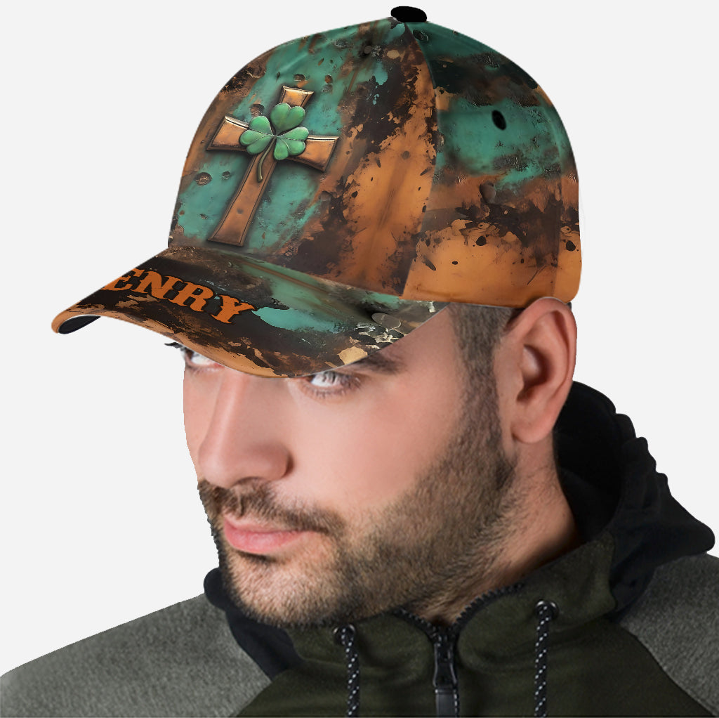 Vintage Irish Cross - Personalized Saint Patrick's Day Classic Cap