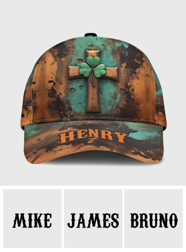 Vintage Irish Cross - Personalized Saint Patrick's Day Classic Cap