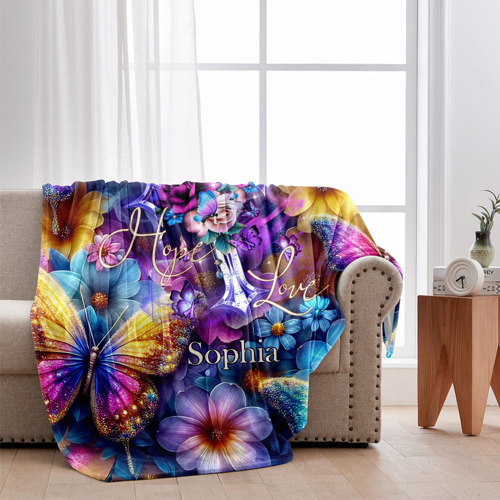 My Lord and Savior - Personalized Christian Blanket