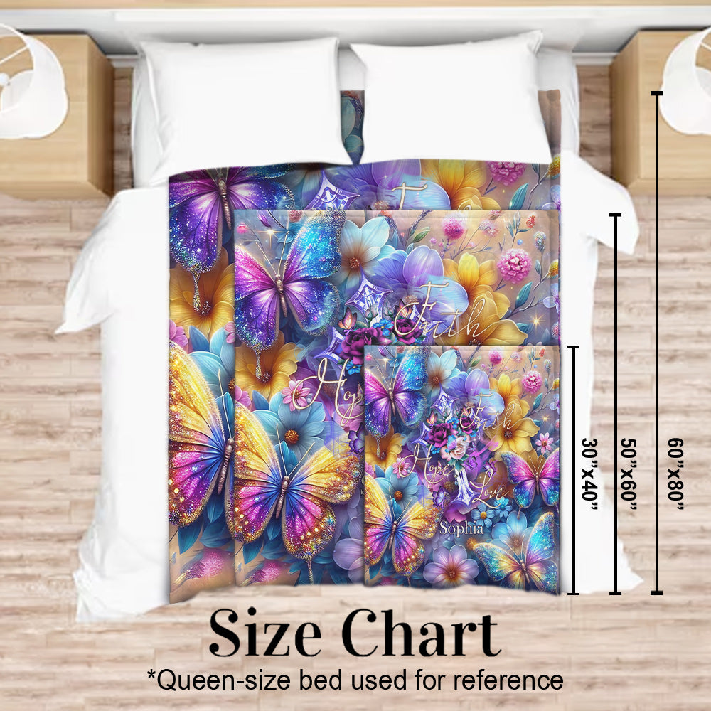 My Lord and Savior - Personalized Christian Blanket