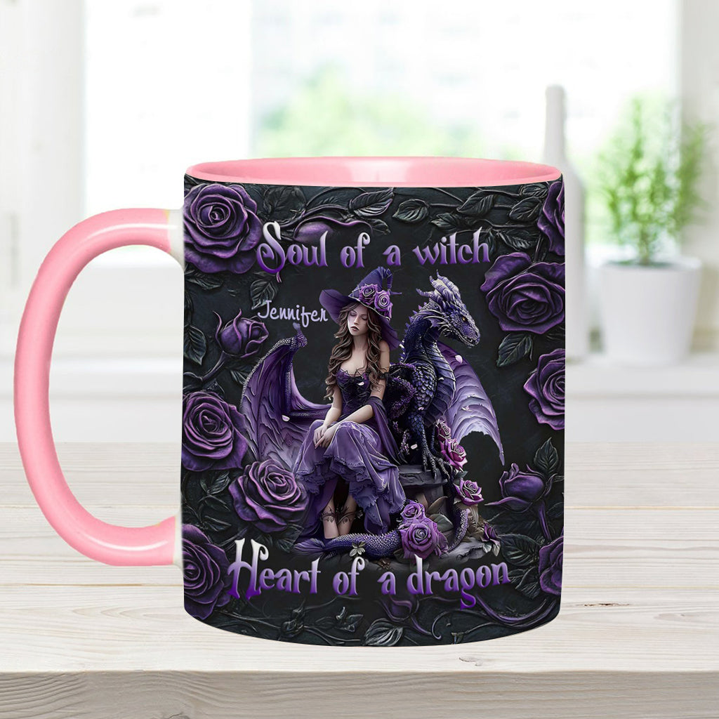 Soul Of A Witch - Personalized Witch Accent Mug