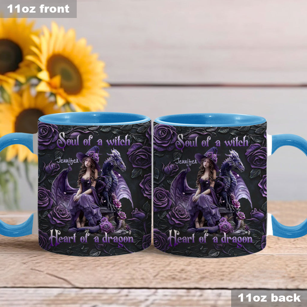 Soul Of A Witch - Personalized Witch Accent Mug