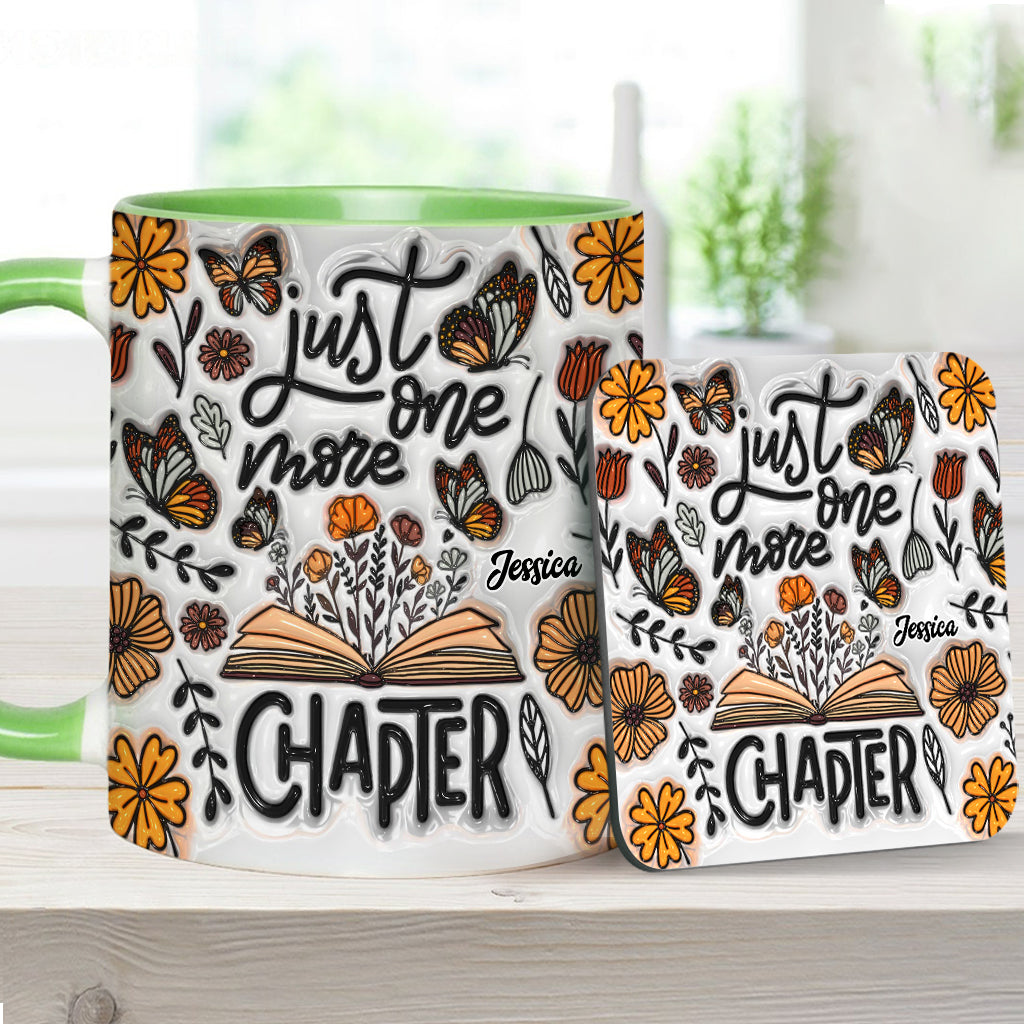 Just One More Chapter - Personalized Book Accent Mug