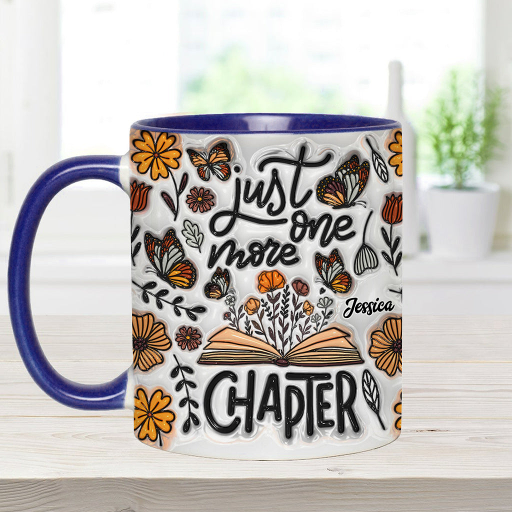 Just One More Chapter - Personalized Book Accent Mug