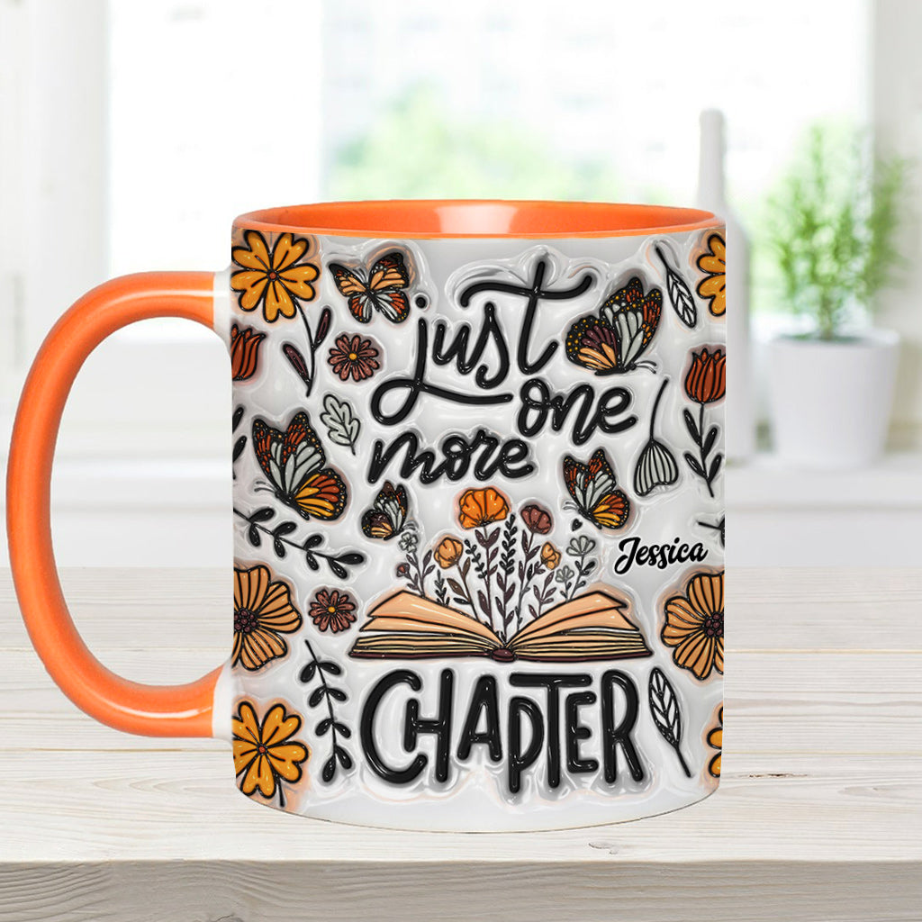 Just One More Chapter - Personalized Book Accent Mug