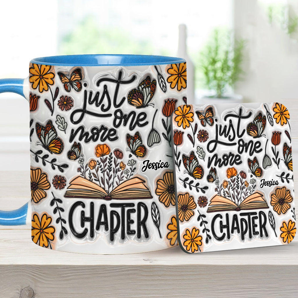 Just One More Chapter - Personalized Book Accent Mug