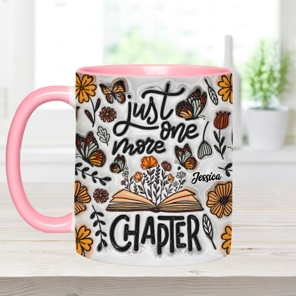 Just One More Chapter - Personalized Book Accent Mug