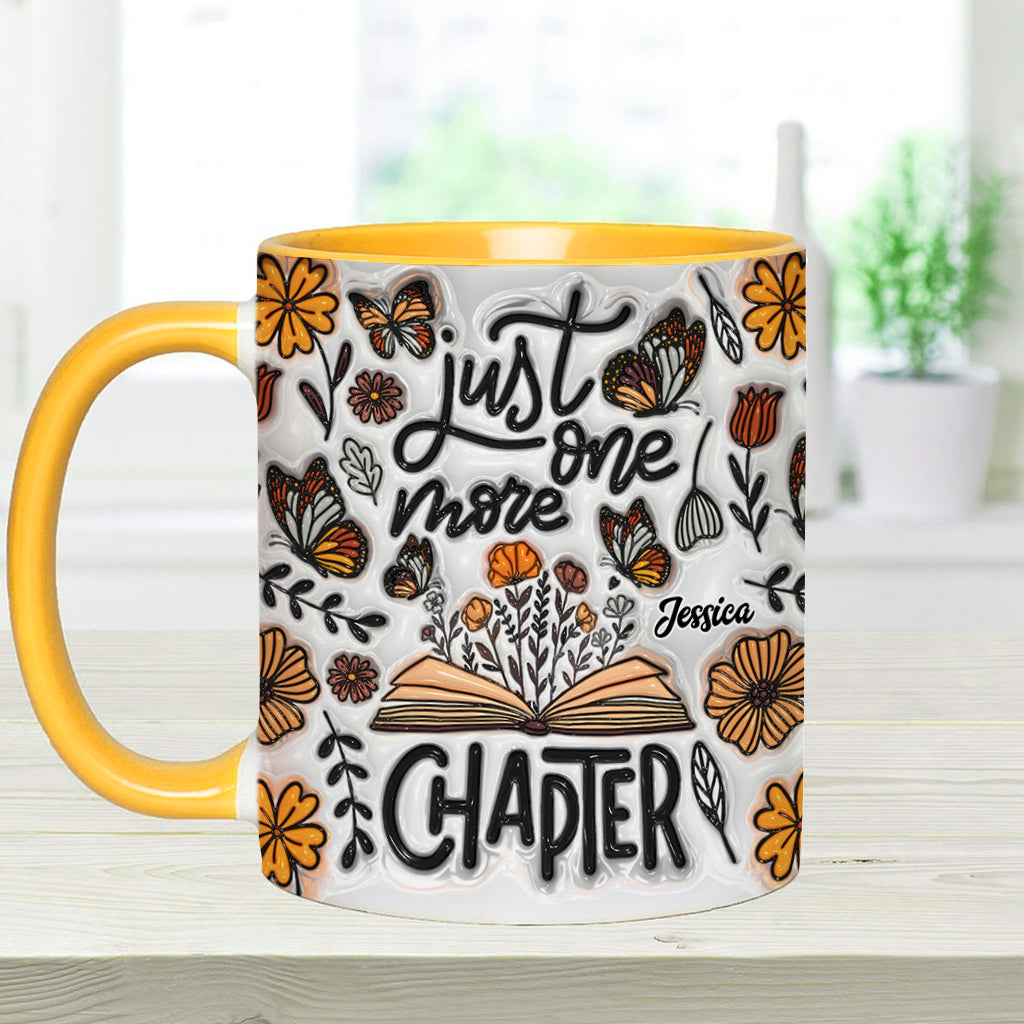Just One More Chapter - Personalized Book Accent Mug