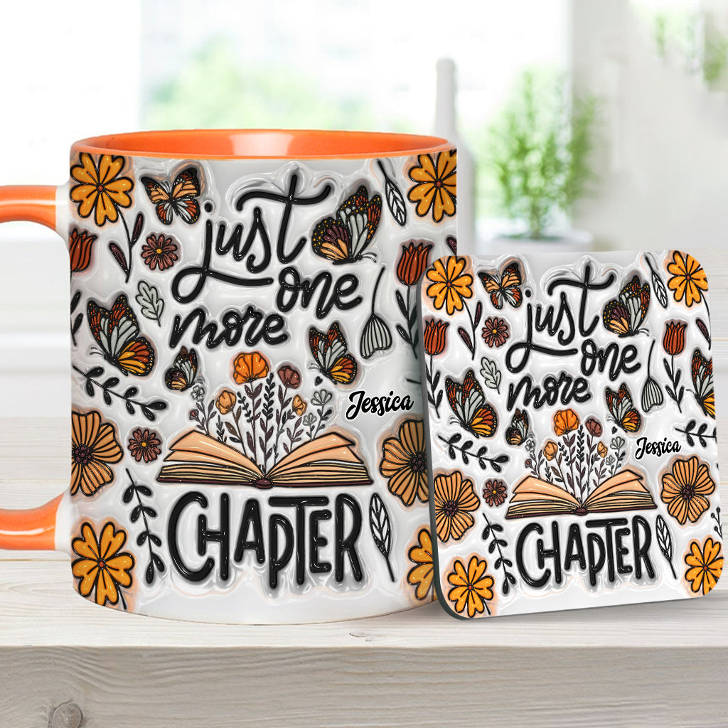 Just One More Chapter - Personalized Book Accent Mug