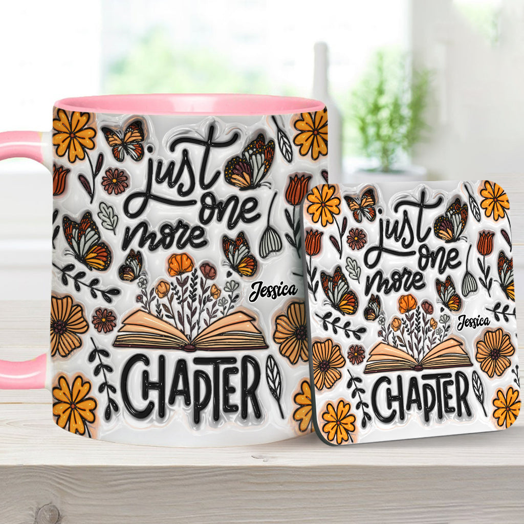 Just One More Chapter - Personalized Book Accent Mug