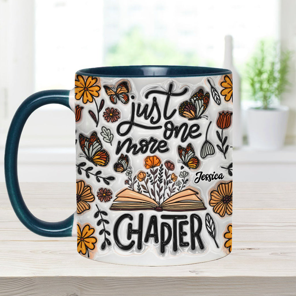 Just One More Chapter - Personalized Book Accent Mug