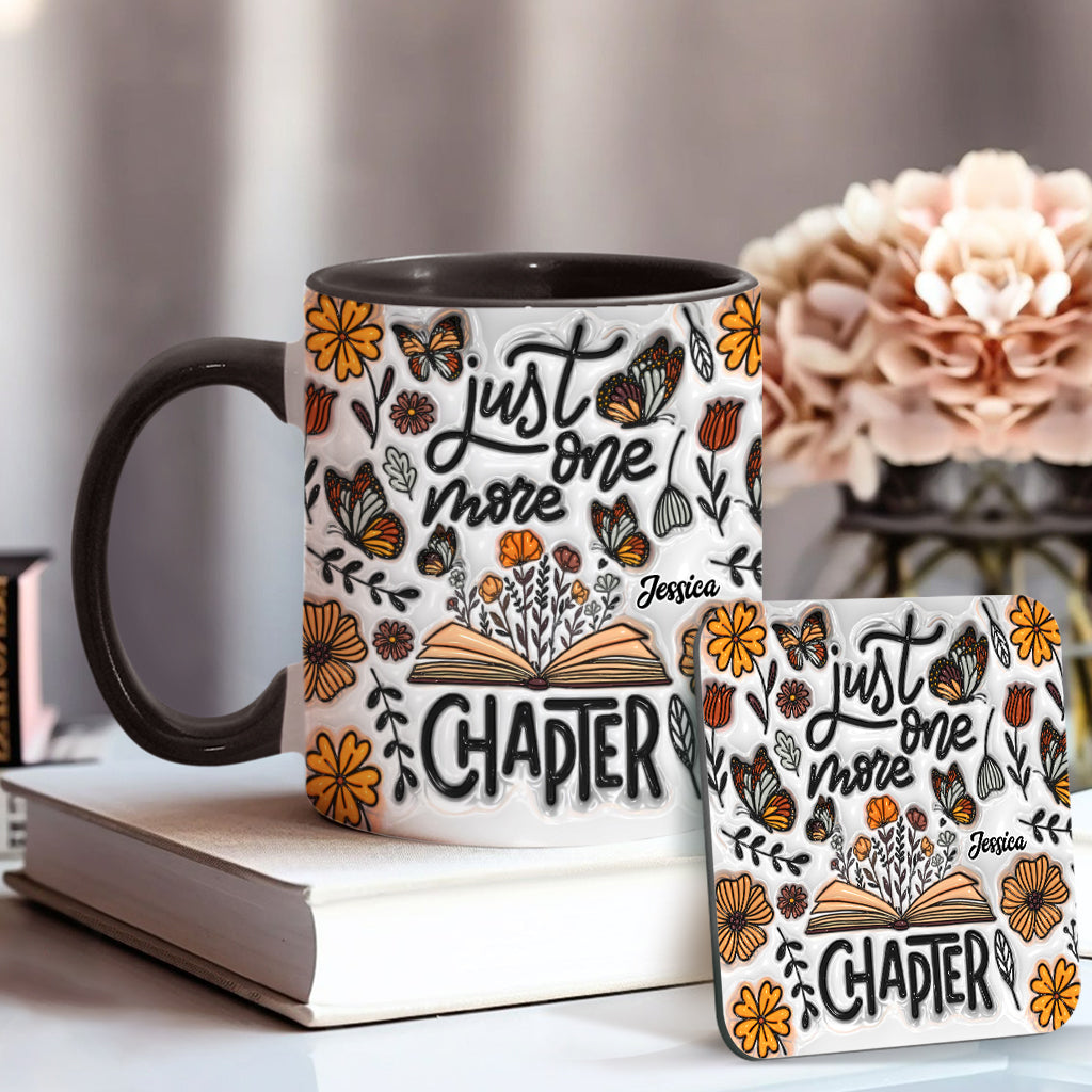 Just One More Chapter - Personalized Book Accent Mug
