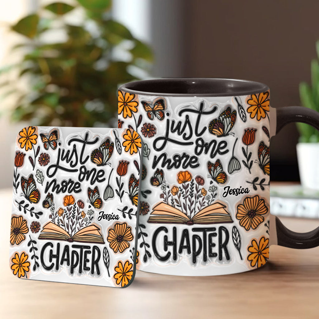 Just One More Chapter - Personalized Book Accent Mug