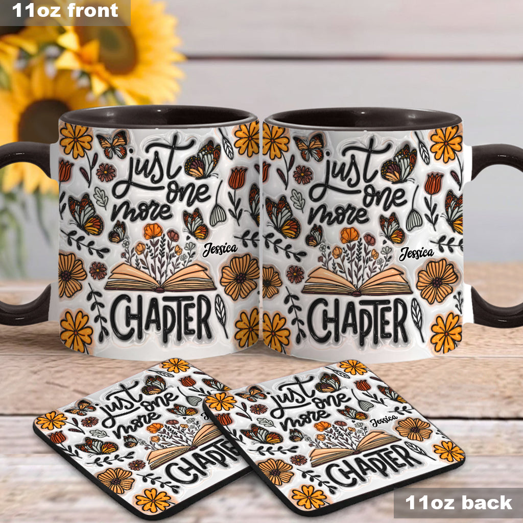 Just One More Chapter - Personalized Book Accent Mug