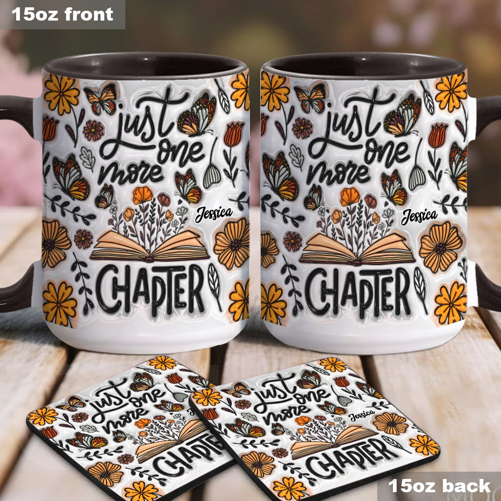 Just One More Chapter - Personalized Book Accent Mug