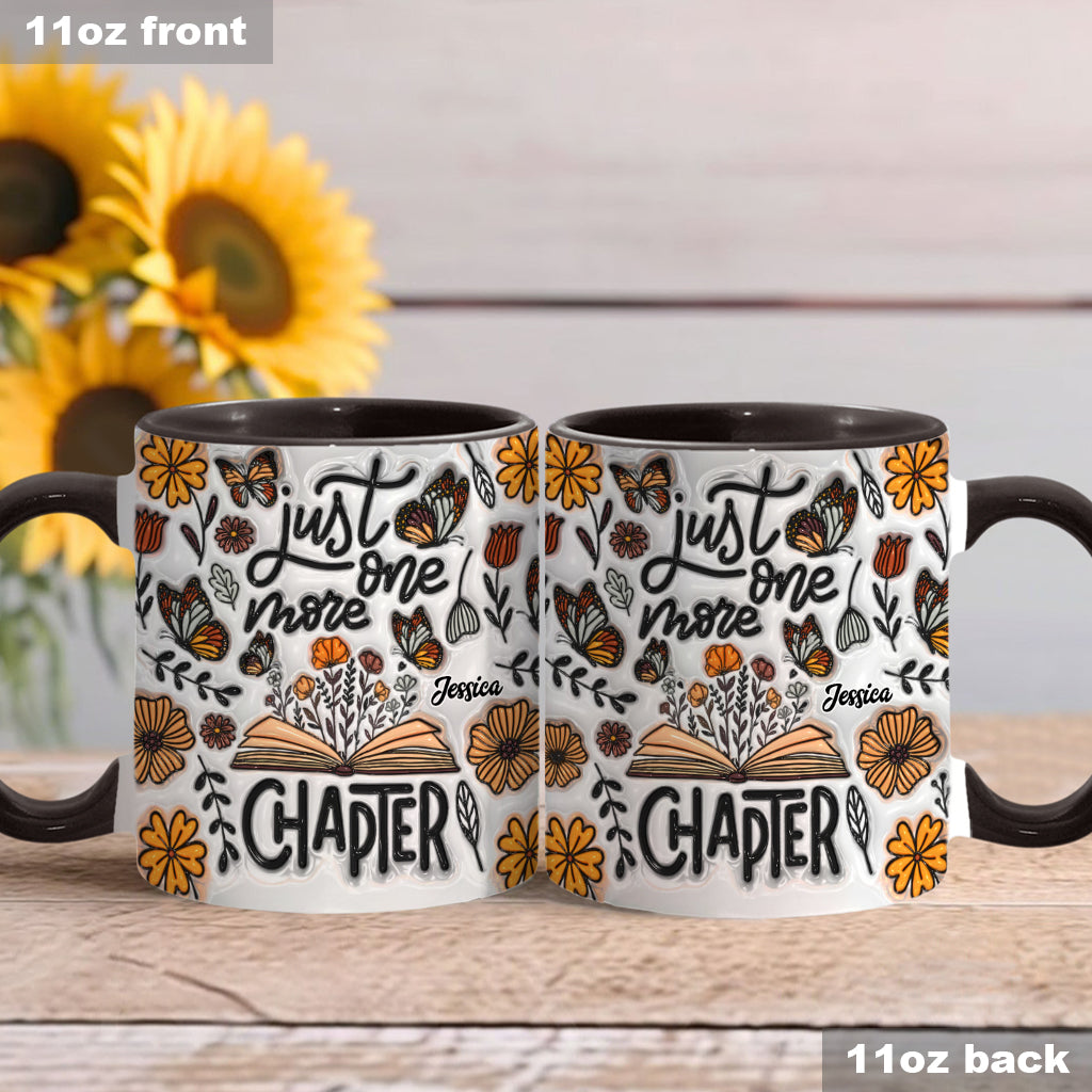 Just One More Chapter - Personalized Book Accent Mug