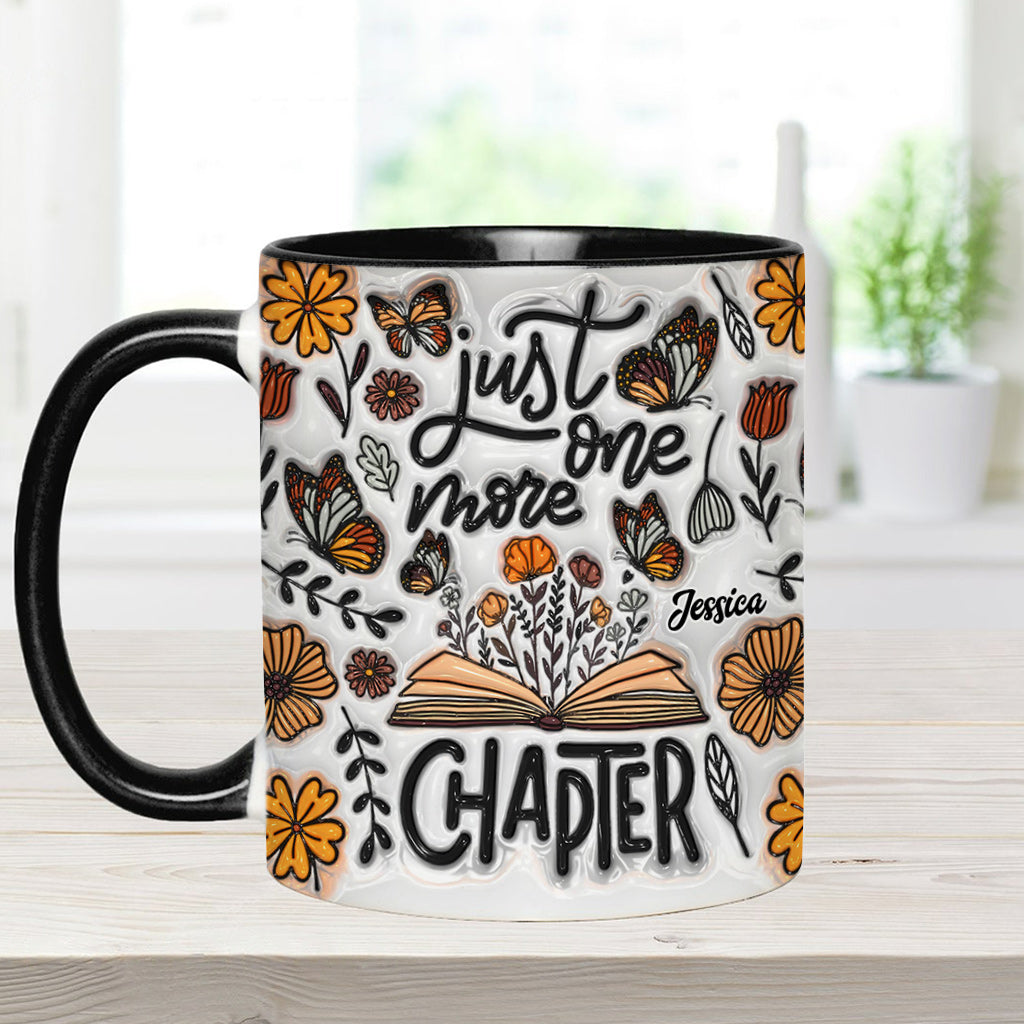 Just One More Chapter - Personalized Book Accent Mug