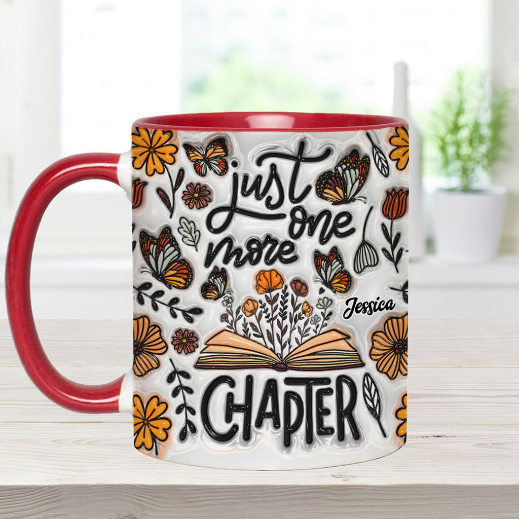 Just One More Chapter - Personalized Book Accent Mug