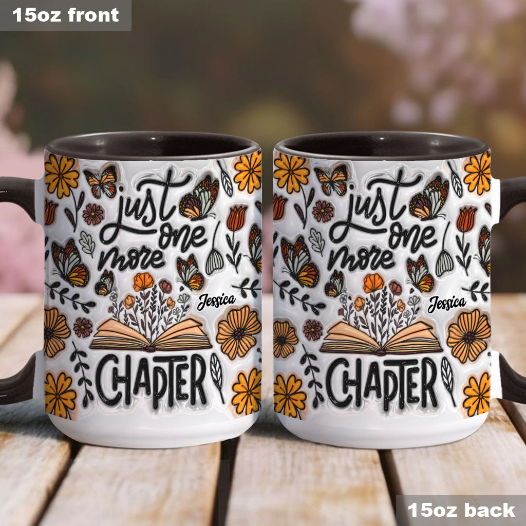 Just One More Chapter - Personalized Book Accent Mug
