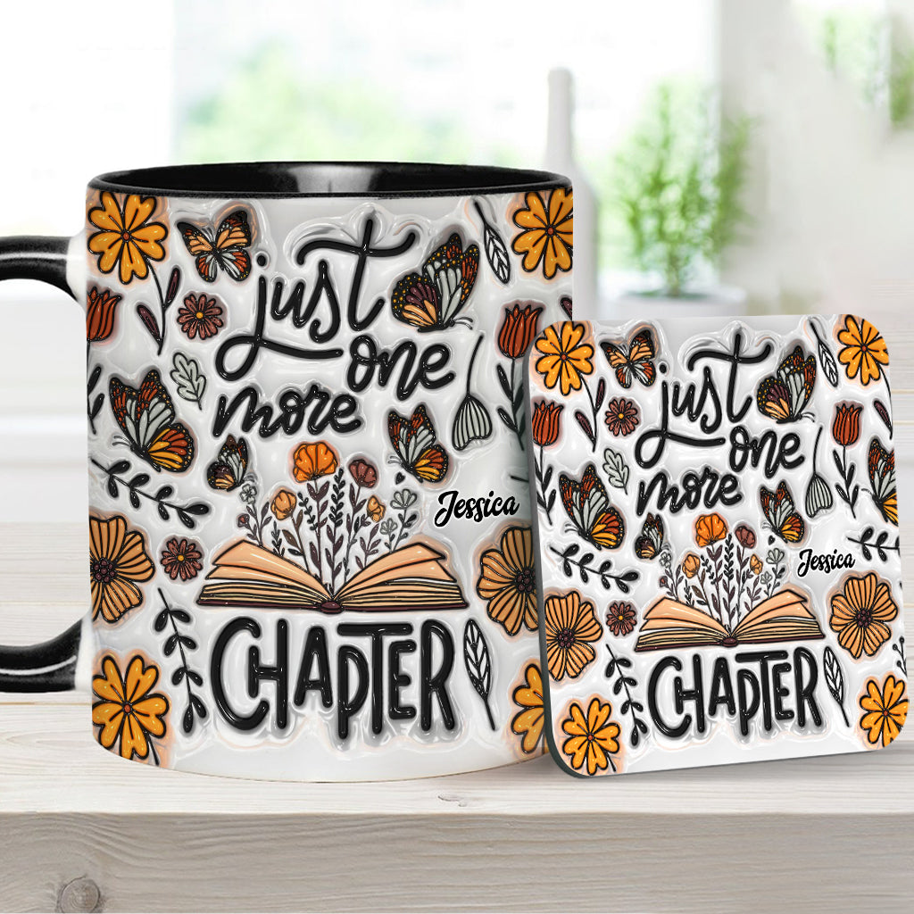 Just One More Chapter - Personalized Book Accent Mug