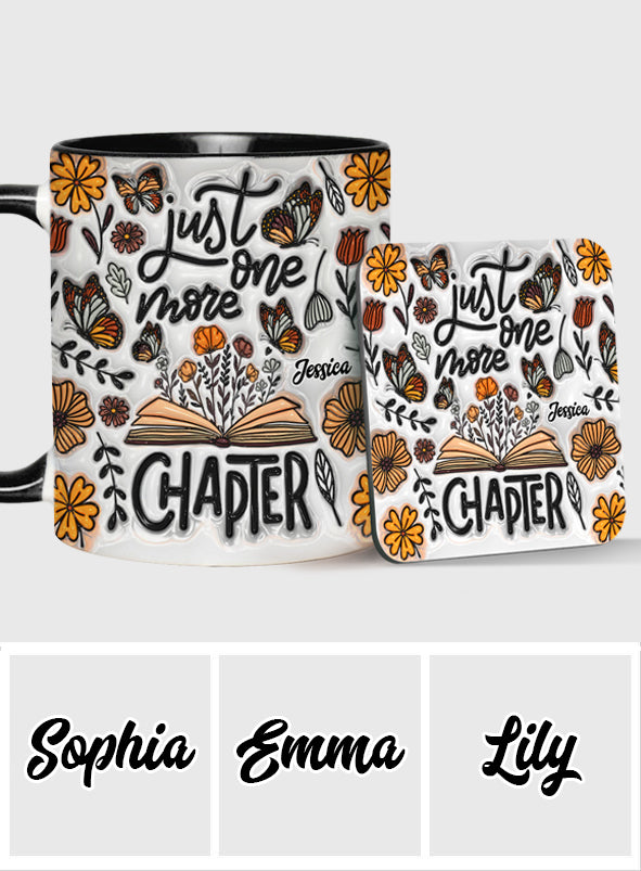 Just One More Chapter - Personalized Book Accent Mug