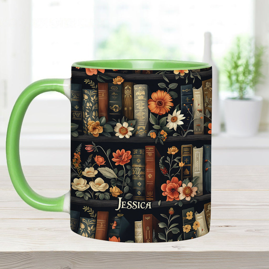 Yes I Do Need All These Books - Personalized Book Accent Mug