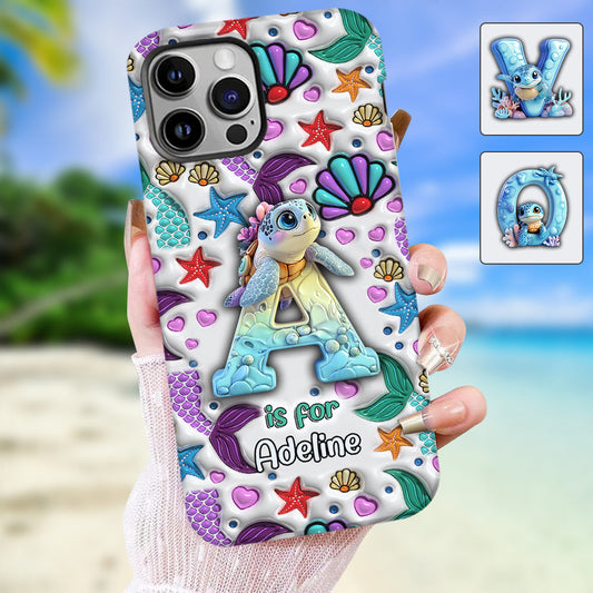 Cute Turtles - Personalized Turtle Full Print Phone Case