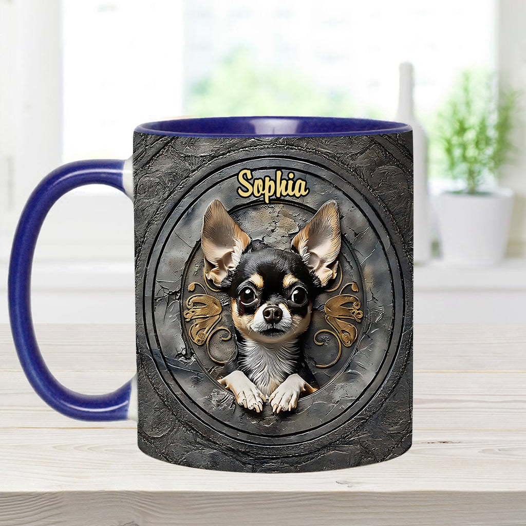 Niedlicher Chihuahua - Personalisierte Tasse mit Chihuahua-Motiv