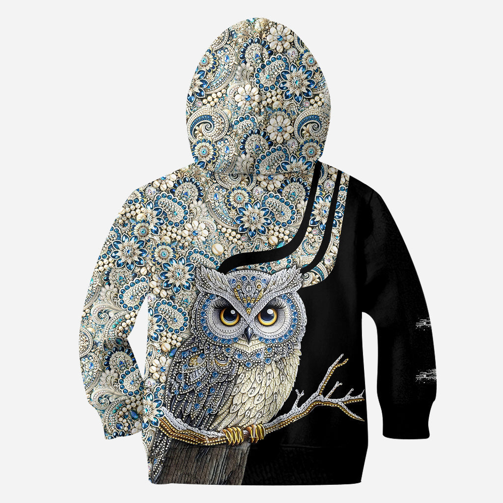 Beautiful Owl - Personalized Owl Hoodie and Leggings