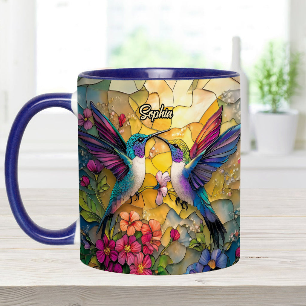 Mug personnalisé à motif colibri - Magnifique colibri