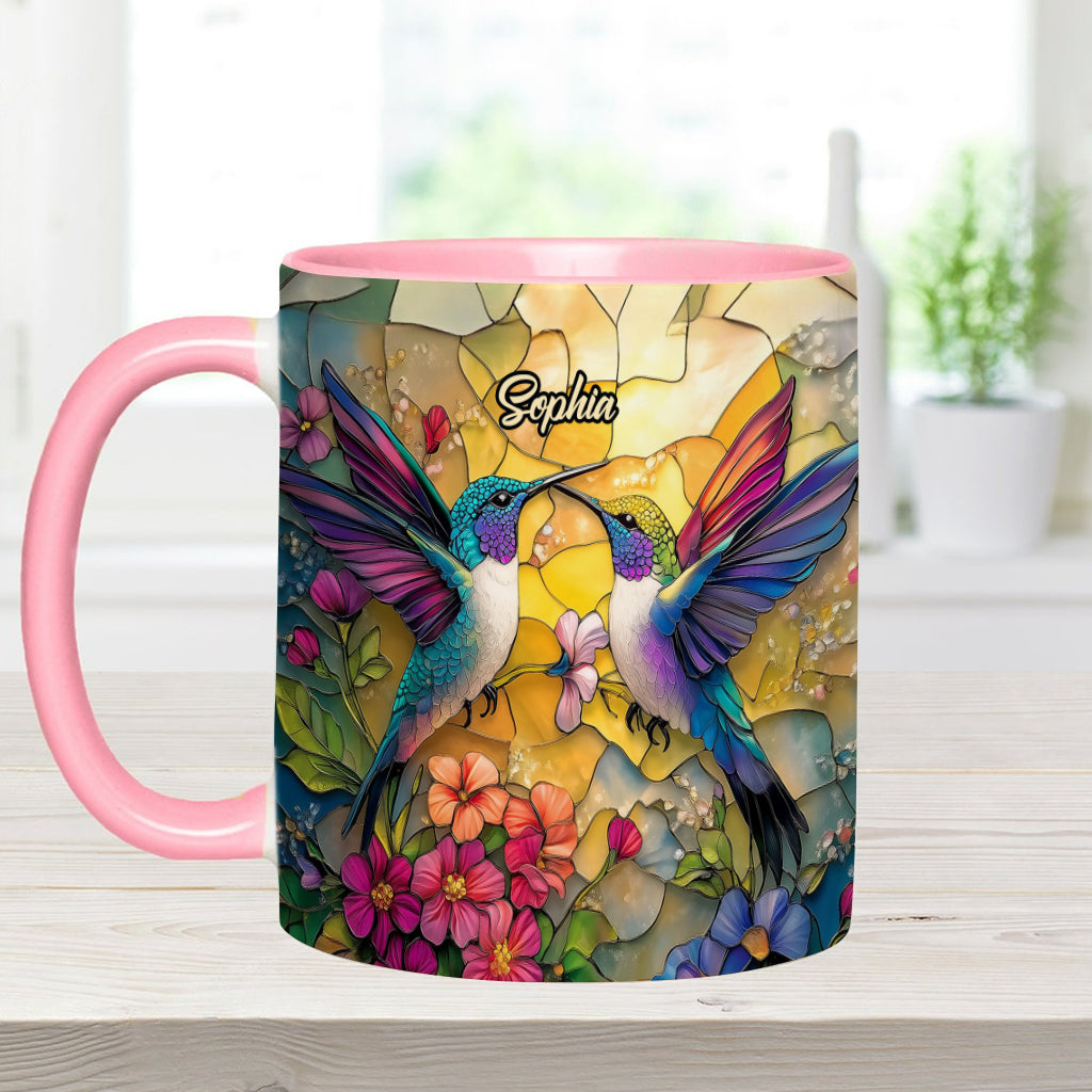 Mug personnalisé à motif colibri - Magnifique colibri