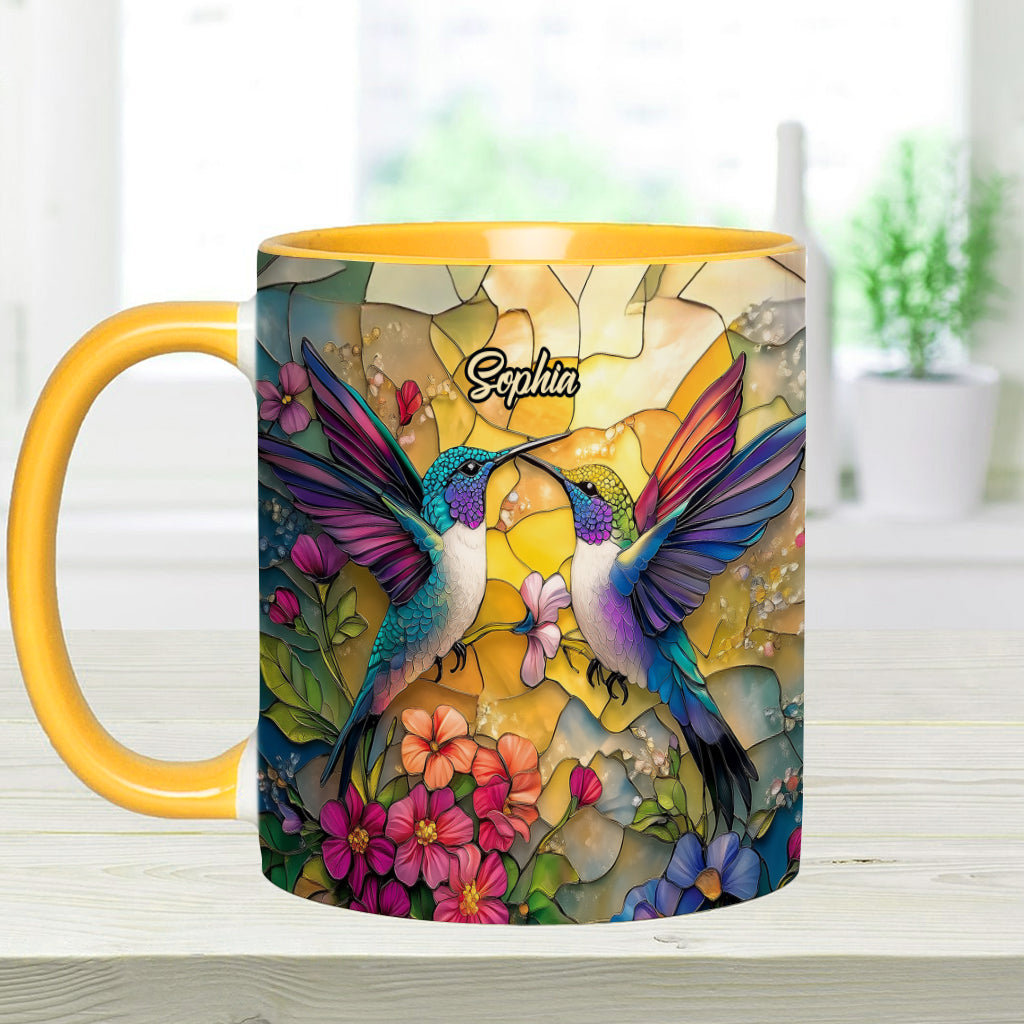 Mug personnalisé à motif colibri - Magnifique colibri