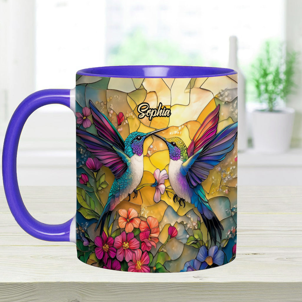 Mug personnalisé à motif colibri - Magnifique colibri