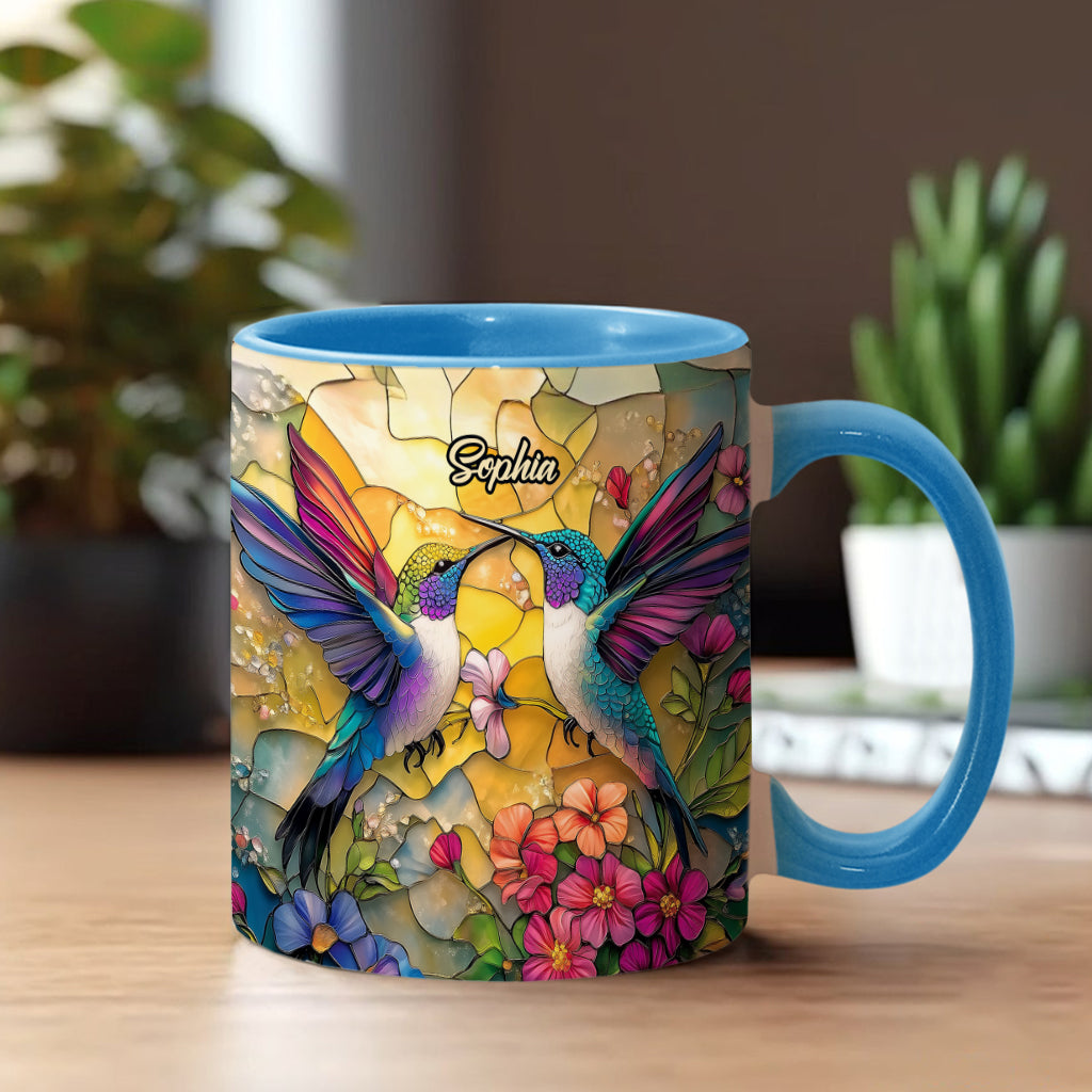 Mug personnalisé à motif colibri - Magnifique colibri