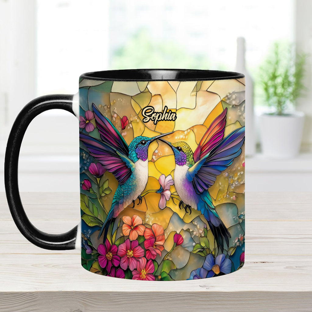 Mug personnalisé à motif colibri - Magnifique colibri